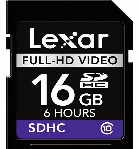 Full HD Video SDHC memory card - 16 GB - Class