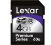 LEXAR Premium 4 GB 60x SDHC Memory Card