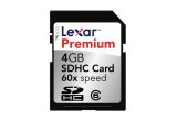 The Lexar Premium II 60x Secure Digital Card (SDHC) has a minimum sustained write speed of 2 MB/Sec 