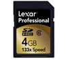 LEXAR Professional SD Memory Card - 4 GB - 133x