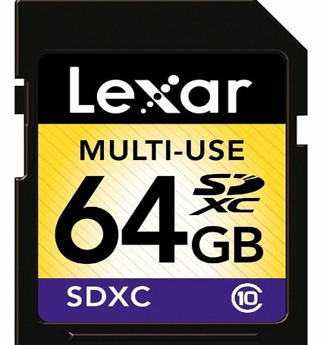 Lexar SDXC memory card - 64 GB - Class 10