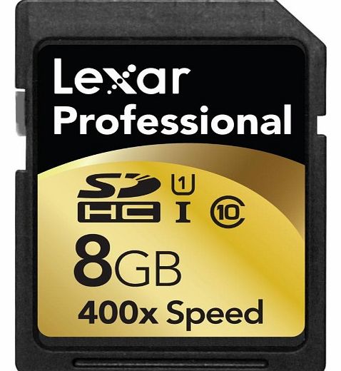 Lexar UHS-I SDHC Memory Card - 8 GB