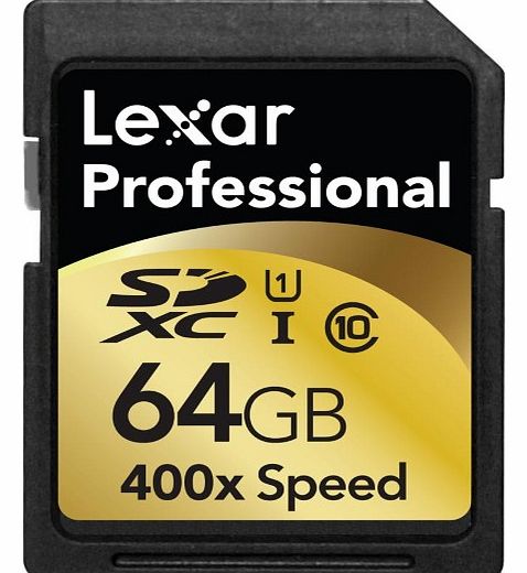 Lexar UHS-I SDXC Memory Card - 64 GB