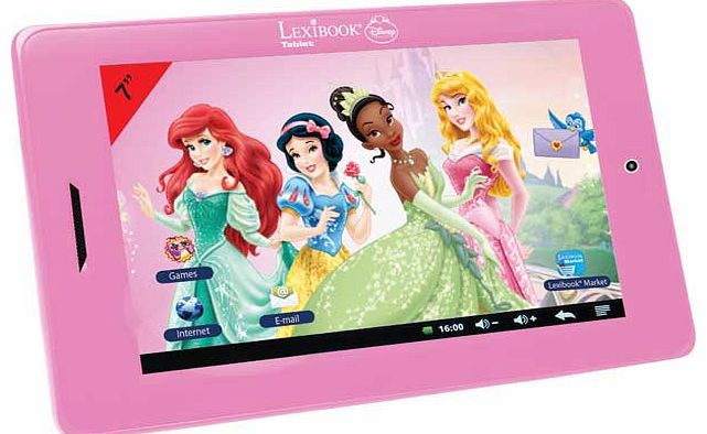 Lexibook 7 Inch Disney Princess Tablet - Pink
