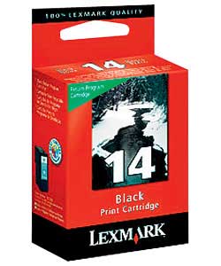 LEXMARK 18C2090E No 14 Standard Yield Ink - Black