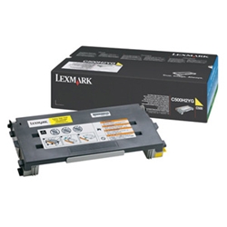 Lexmark Laser Toner Cartridge Yellow Ref 0C500H2YG