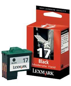 Lexmark No 17 Black Ink Cartridge