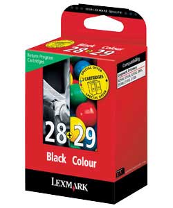 No 28 and No 29 Ink Cartridge Twin Pack