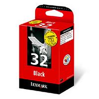 Lexmark Twin-Pack No 32 Black Print Cartridge