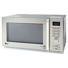 LG 23l Wavedom Microwave and Grill Stainless Steel