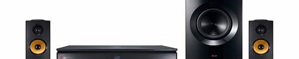 LG Electronics LG BH7240C 3D Blu-ray 2.1 home cinemasystem (600 Watt, Ultra HD Upscaling, WLAN, Smart TV, Bluetooth, Spotify) black