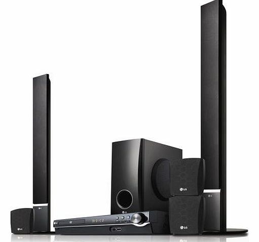 LG HT303PD 5.1 DVD Home Cinema System DIVX Upscaling Exp Del High Power Usb 1080P Upscaling Boxed
