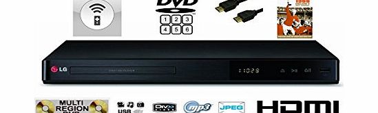 LG Electronics MULTIREGION LG DP542H UPDCALING TO NEAR 1080P HD DVD PLAYER . PLAYS DVDS IN ALL REGIONS 1 2 3 4 5 6 FROM AROUND THE WORLD - MULTI FORMAT (CD Audio, DivX playback, CD-R / CD-RW, DVD-R / DVD-RW, DVD R /