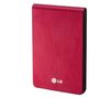 LG XD3 500 GB Portable External Hard Drive - red