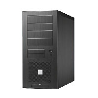 Lian-Li PC-60B PLUS Black Aluminium midi-tower case No PSU