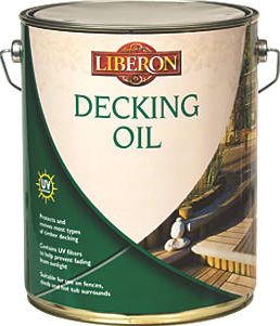 Liberon, 1228[^]8633F Decking Oil Medium Oak 5Ltr 8633F