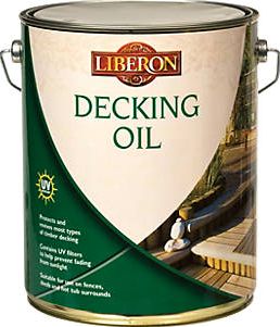 Liberon, 1228[^]3625F Decking Oil Teak 5Ltr 3625F