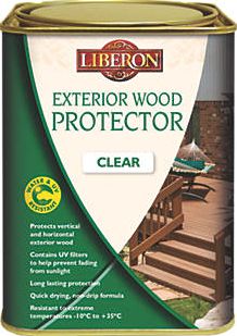 Liberon, 1228[^]8923F Exterior Wood Protector Clear 1Ltr 8923F