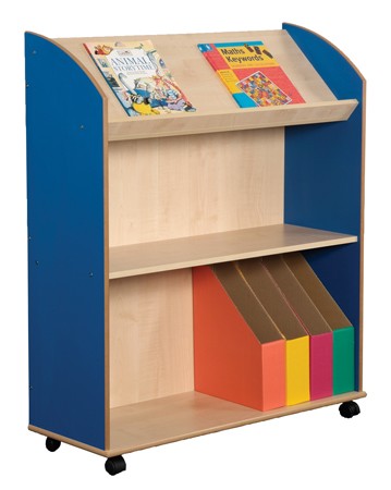 Maple Two Shelf Bookcase & Display Unit