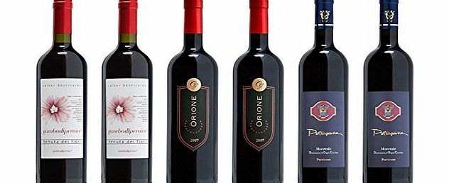 Libiamo Rossi Smart Italian Wine Selection (Case of 6 - Red Wine)