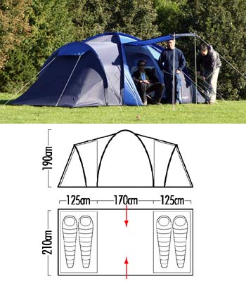 Lichfield Arapaho 4 Tent