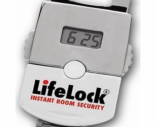 LifeLock UK LifeLock Travel Safety Door Lock Portable Pocket-sized