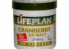 Lifeplan Cranberry Extract 200mg 30 Tabs