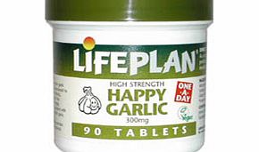 Lifeplan Happy Garlic V 300mg 90 Tablets