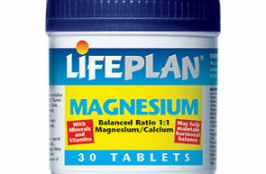 Lifeplan Magnesium 30 Tabs