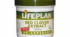 Lifeplan Red Clover Extract 550mg 60 Caps