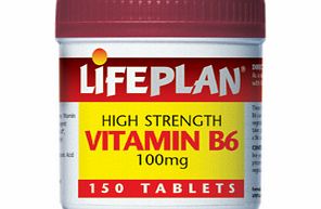 Lifeplan Vitamin B6 100mg 150 Tabs