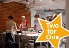 Lifestyle 2 for 1 One Hour Cookery Lesson at LAtelier