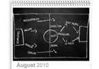 Lifestyle A4 Personalised Calendar - Football Theme