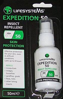 LIFESYSTEMS EXPEDITION 50 -50ml MOSQUITO REPELLENT