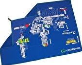 Lifeventure, 1296[^]179325 SoftFibre Trek Towel - Words