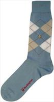 / Beige Argyle Socks by Burlington