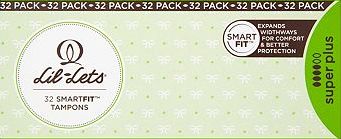 Lil-lets, 2041[^]10001978 Non-Applicator Tampons Super Plus 32