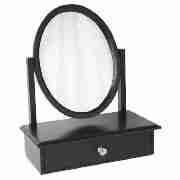 Lille Dressing Table Mirror, Ebony