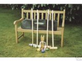 lime marketing CROQUET SET/ TRADITIONAL/ LARGE/ NEW