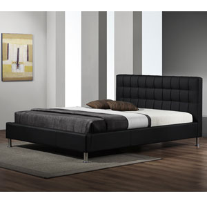 Limelight , Vela, 4FT 6 Double Leather Bedstead