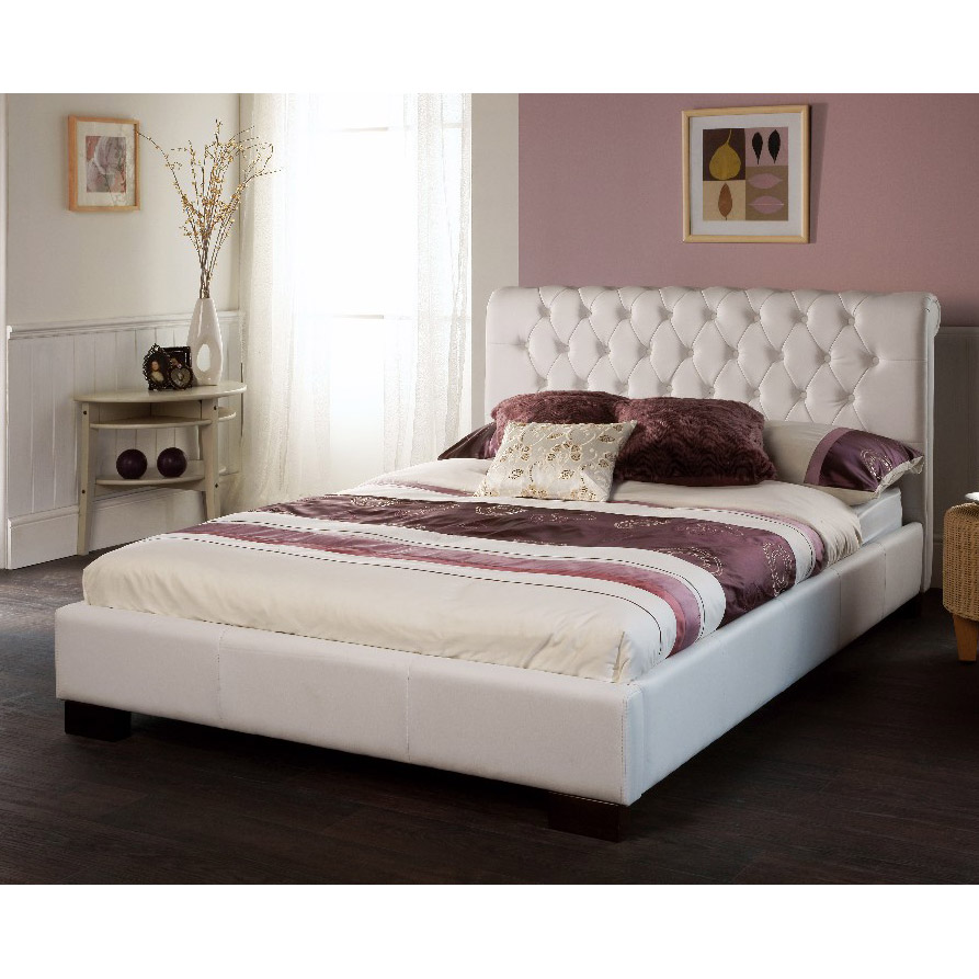 5Ft Aries (White) Bedstead