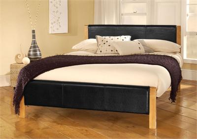 Mira Small Double (4) Sprung Slatted Bedstead