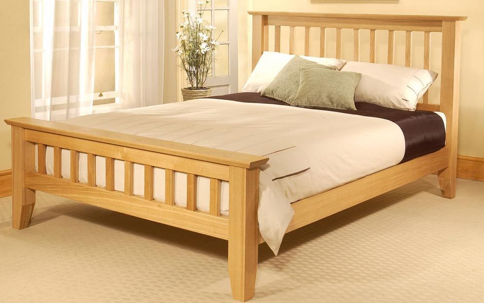 Phoebe Wooden Bedstead, King Size, No