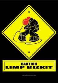 Caution Textile Poster