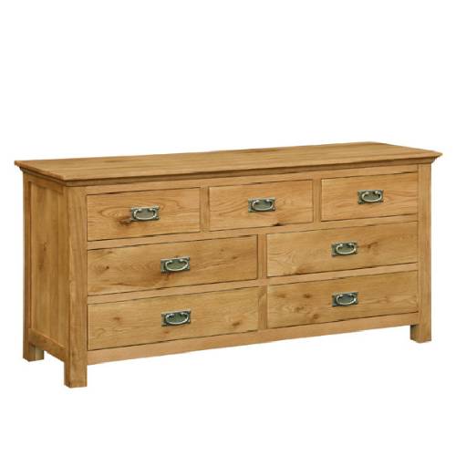 Lincoln Oak 3 4 Chest of Drawers 530.028