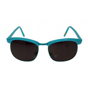 Blue Clubmaster Style Sunglasses