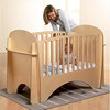 lindam Solo Cot - Maple with free mattress