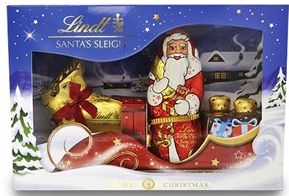 chocolate Santa sleigh