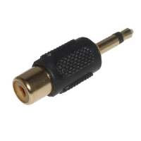 Lindy 3.5mm Mono Jack to RCA/ Phono Female Adapter