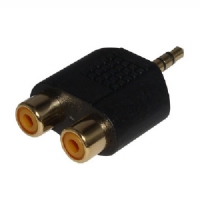 Lindy 3.5mm Stereo Jack to 2x RCA/ Phono Female